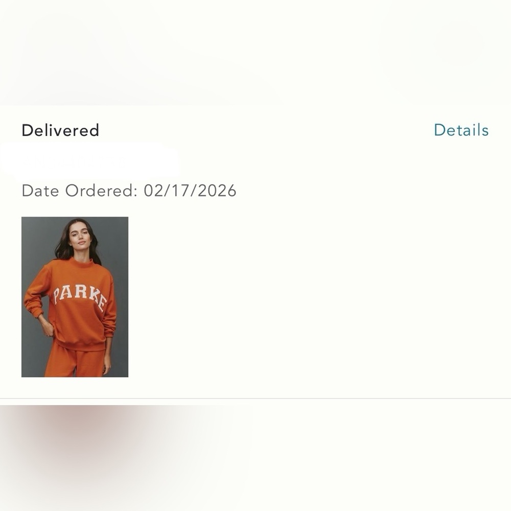 PARKE back to school varsity mockneck amber XXL NWT - Picture 4 of 4